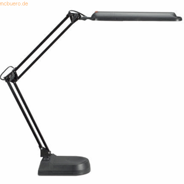 Maul Schreibtischlampe Maulatlantic mit Standfu schwarz