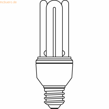 Maul Energiespar-Leuchtmittel 20 Watt Sockel E27 2700K