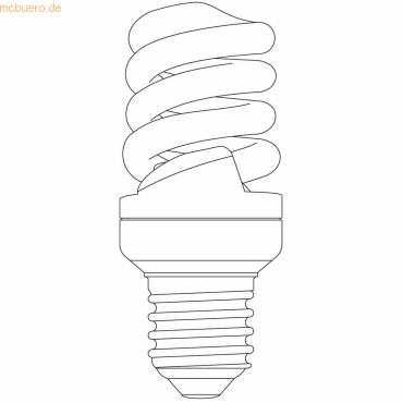 Maul Energiespar-Leuchtmittel 12 Watt Sockel E27 2700K