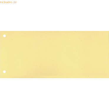 k.A. Trennstreifen 10,5x24cm VE=100 Stck gelb