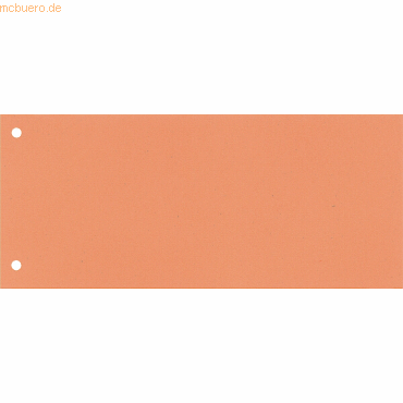 k.A. Trennstreifen 10,5x24cm VE=100 Stck orange