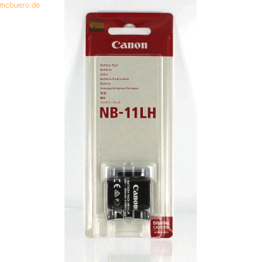 Canon Akku für Canon Ixus 155 Li-Ion 3,6 Volt 800 mAh