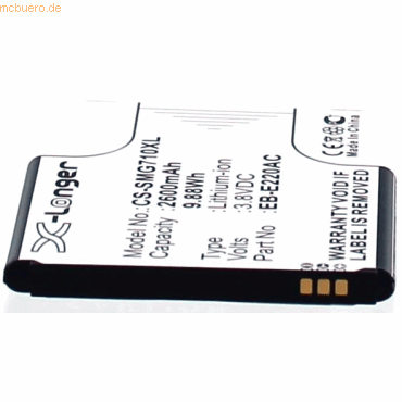 k.A. Akku fr Samsung Galaxy Grand 2 Li-Ion 3,8 Volt 2.600 mAh