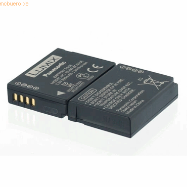 Panasonic Akku fr Panasonic Lumix DMC-TZ7 Li-Ion 3,6 Volt 895 mAh