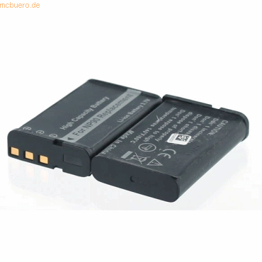 k.A. Akku fr Casio NP-90 Li-Ion 3,7 Volt 1600 mAh