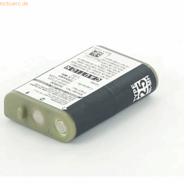 k.A. Akku f�r Panasonic HHR-P103 TYP25 NiMH 3,6 Volt 650 mAh