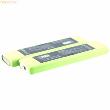 k.A. Akku fr Sony NH-10WM NiMH 2 x 1,2 Volt 1450 mAh