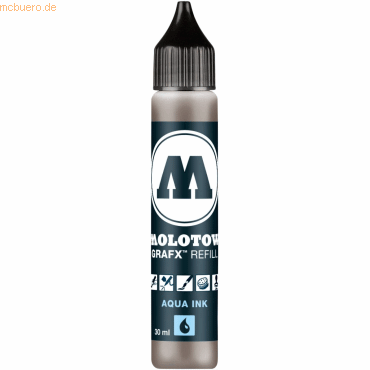 Molotow Nachflltinte Aqua fr Pump Softliner 30ml warmgrau