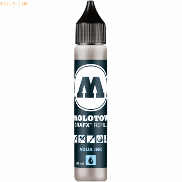 Molotow Nachflltinte Aqua fr Pump Softliner 30ml warmgrau 02