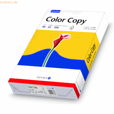 Mondi Farblaserpapier Color Copy satiniert A3 90g wei VE=500 Blatt