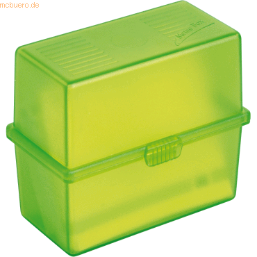 Exacompta Memo-Box Din A8 quer Linicolor apfelgrn transluzent