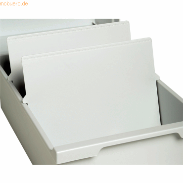 Exacompta Sttzplatte A5 quer lichtgrau VE=2 Stck