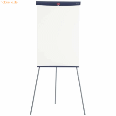 Nobo Dreibein-Flipchart Basic Stahl magnetisch wei