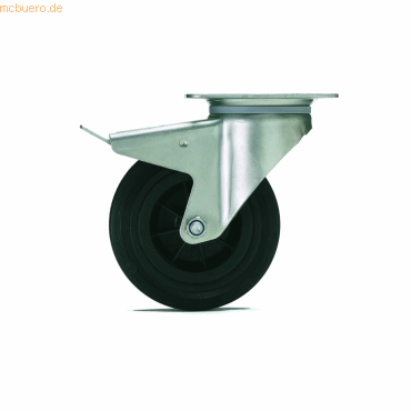 Helge Nyberg Rad mit Doppelbremse 200x50mm (Ersatzteil) VE=2 Stck