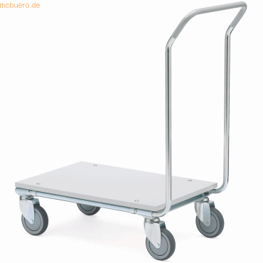 Helge Nyberg Stapelwagen Serie 100 1 Etage 55x46,5cm silber
