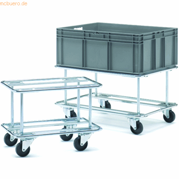 Helge Nyberg Fahrgestell erhht 1 Etage 85,5x60,5cm silber