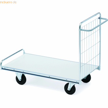 Helge Nyberg Stapelwagen Serie 300 Modell 51 1 Etage 100x60cm silber