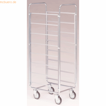 Helge Nyberg Kastenstapelwagen ESD 60x40cm silber