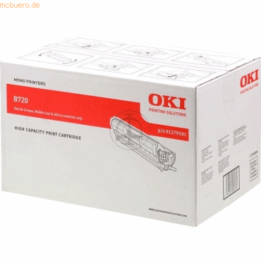 OKI Toner Original Oki 01279101 schwarz