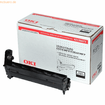 OKI Trommel Original Oki 42126673 schwarz