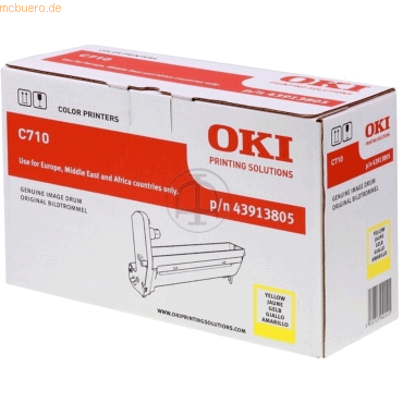 OKI Trommel Original Oki 43913805 gelb