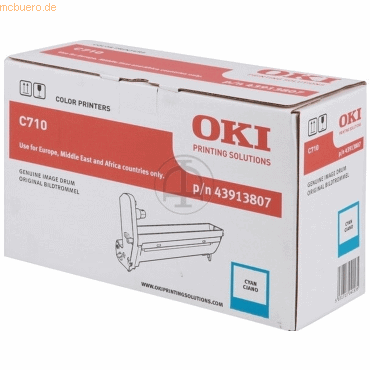 OKI Trommel Original Oki 43913807 cyan