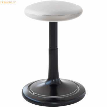 Ongo Sitz- und Stehhocker Classic regular 42-64cm skai Kunstleder schw