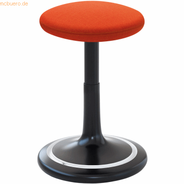 Ongo Sitz- und Stehhocker Classic regular 42-64cm Kvadrat remix schwar