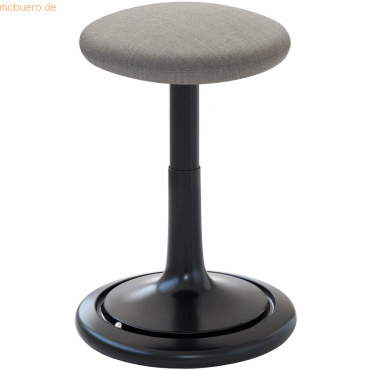 Ongo Sitz- und Stehhocker Classic regular 42-64cm Kvadrat remix schwar