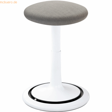 Ongo Sitz- und Stehhocker Classic regular 42-64cm Kvadrat remix wei/h