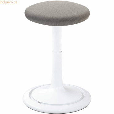 Ongo Sitz- und Stehhocker Classic regular 42-64cm Kvadrat remix wei/h