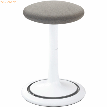 Ongo Sitz- und Stehhocker Classic regular 42-64cm Kvadrat remix wei/h