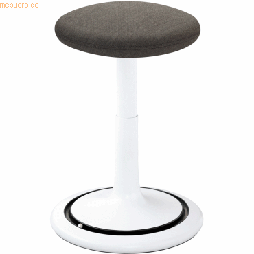 Ongo Sitz- und Stehhocker Classic regular 42-64cm Kvadrat remix wei/s