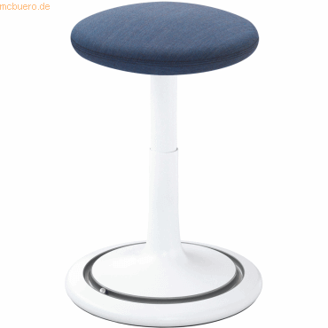 Ongo Sitz- und Stehhocker Classic regular 42-64cm Kvadrat remix wei/j