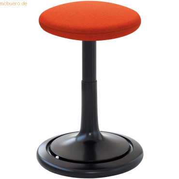 Ongo Sitz- und Stehhocker Classic tall 55-77cm Kvadrat remix schwarz/o