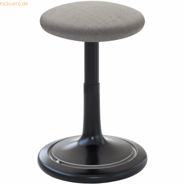 Ongo Sitz- und Stehhocker Classic tall 55-77cm Kvadrat remix schwarz/h