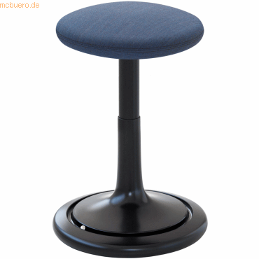 Ongo Sitz- und Stehhocker Classic tall 55-77cm Kvadrat remix schwarz/j