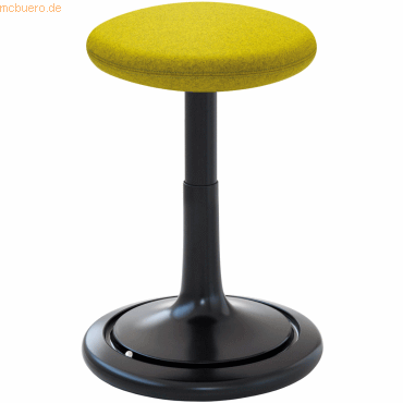 Ongo Sitz- und Stehhocker Classic tall 55-77cm Kvadrat divina schwarz/