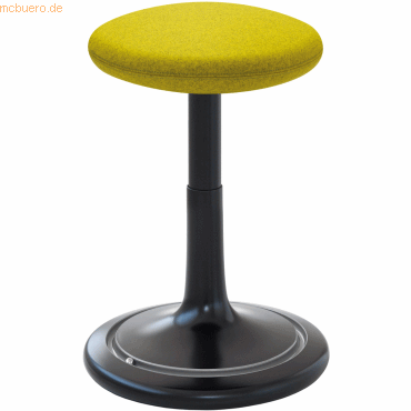 Ongo Sitz- und Stehhocker Classic tall 55-77cm Kvadrat divina schwarz/