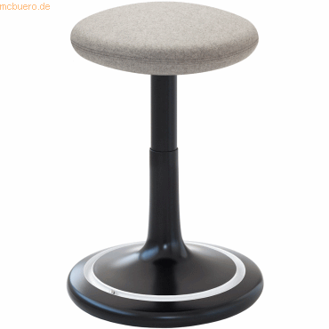 Ongo Sitz- und Stehhocker Classic tall 55-77cm Kvadrat divina schwarz/