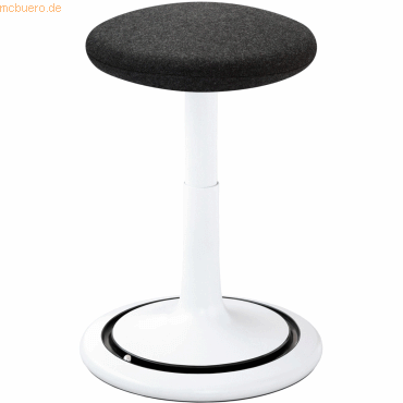 Ongo Sitz- und Stehhocker Classic tall 55-77cm Kvadrat divina wei/ant