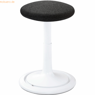 Ongo Sitz- und Stehhocker Classic tall 55-77cm Kvadrat divina wei/ant
