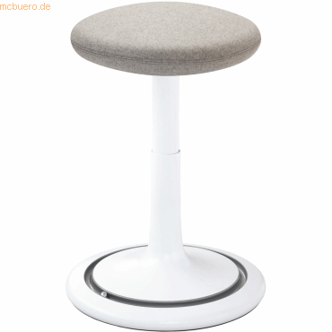 Ongo Sitz- und Stehhocker Classic tall 55-77cm Kvadrat divina wei/hel