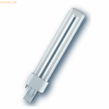 Osram Energiesparlampe Dulux S 7 Watt G23