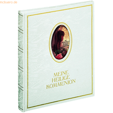 Pagna Kommunion-Album 21x25cm 40+4 Seiten Wei/Wechselbild