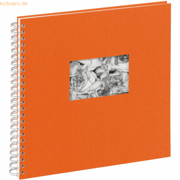 Pagna Spiralalbum Passepartout 31x32cm 40 Seiten orange