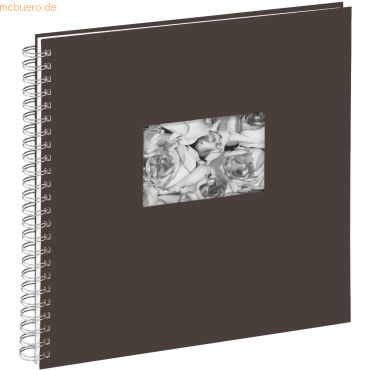 Pagna Spiralalbum Passepartout 31x32cm 40 Seiten braun