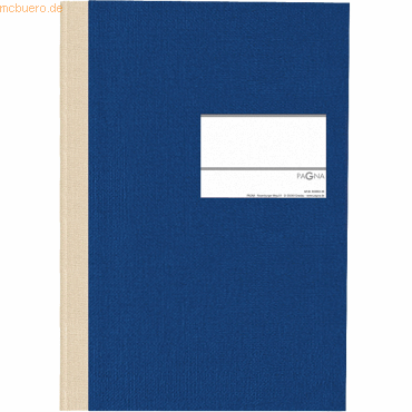 Pagna Geschftsbuch Classica A4 liniert blau