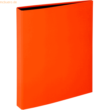12 x Pagna Ringbuch A4 25mm 4 Ringe orange