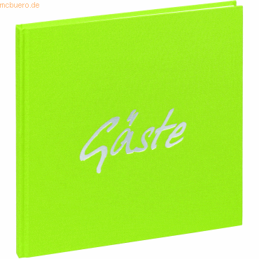 Pagna Gstebuch 24,5x24,5cm 180 Seiten lindgrn